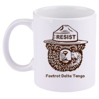 Foxtrots Delta Tangos Funny Foxtrots Delta Tangos 11oz C Handle Ceramic Mug