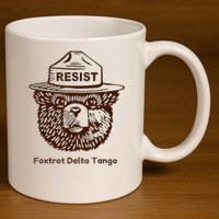 Foxtrots Delta Tangos Funny Foxtrots Delta Tangos 11oz C Handle Ceramic Mug