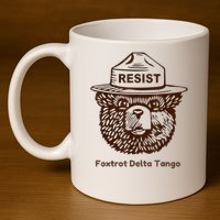 Foxtrots Delta Tangos Funny Foxtrots Delta Tangos 11oz C Handle Ceramic Mug