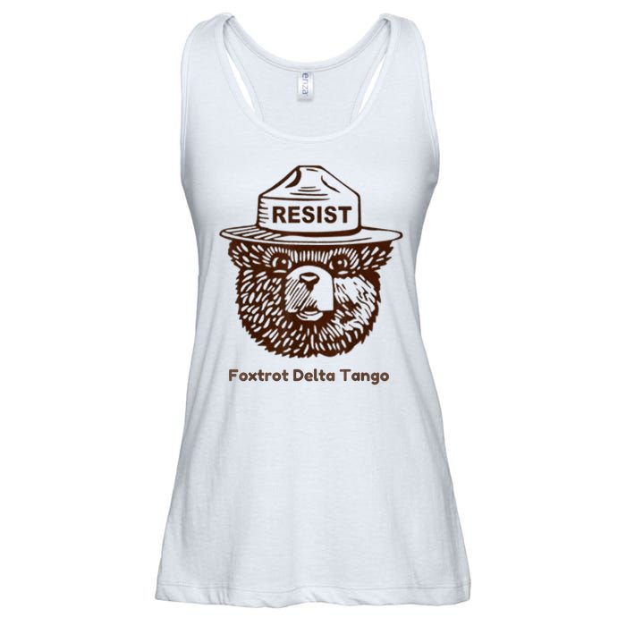 Foxtrots Delta Tangos Funny Foxtrots Delta Tangos Ladies Essential Flowy Tank