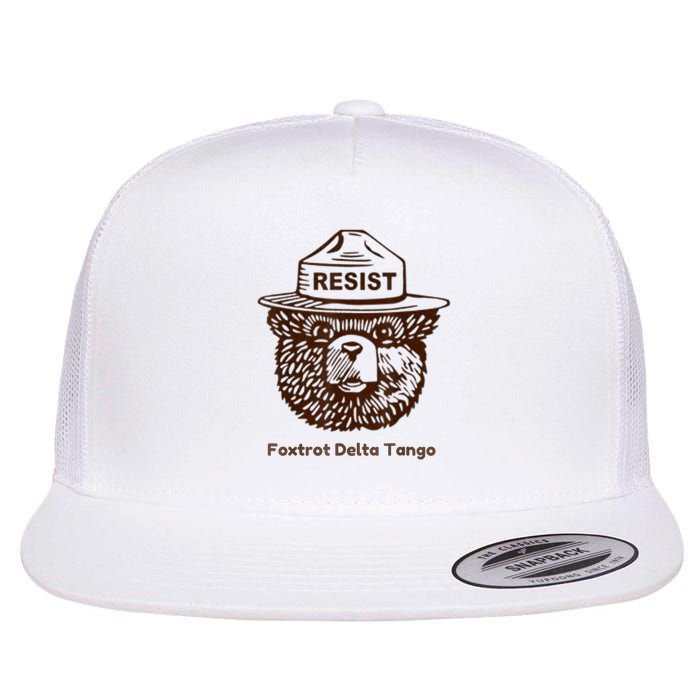 Foxtrots Delta Tangos Funny Foxtrots Delta Tangos Flatbill Hat