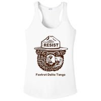 Foxtrots Delta Tangos Funny Foxtrots Delta Tangos Ladies PosiCharge Competitor Racerback Tank