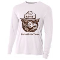 Foxtrots Delta Tangos Funny Foxtrots Delta Tangos Cooling Performance Long Sleeve Crew