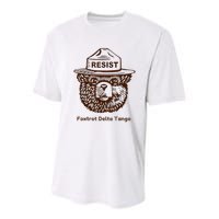 Foxtrots Delta Tangos Funny Foxtrots Delta Tangos Youth Performance Sprint T-Shirt