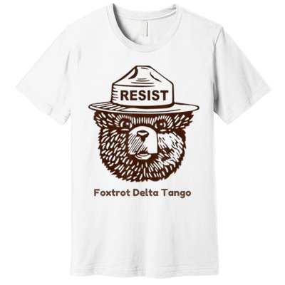 Foxtrots Delta Tangos Funny Foxtrots Delta Tangos Premium T-Shirt