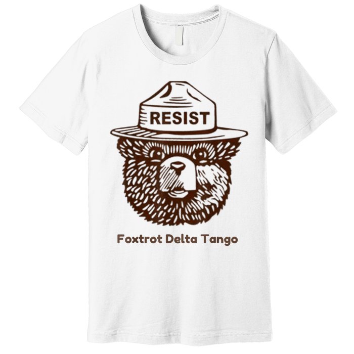 Foxtrots Delta Tangos Funny Foxtrots Delta Tangos Premium T-Shirt