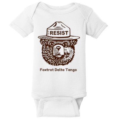 Foxtrots Delta Tangos Funny Foxtrots Delta Tangos Baby Bodysuit