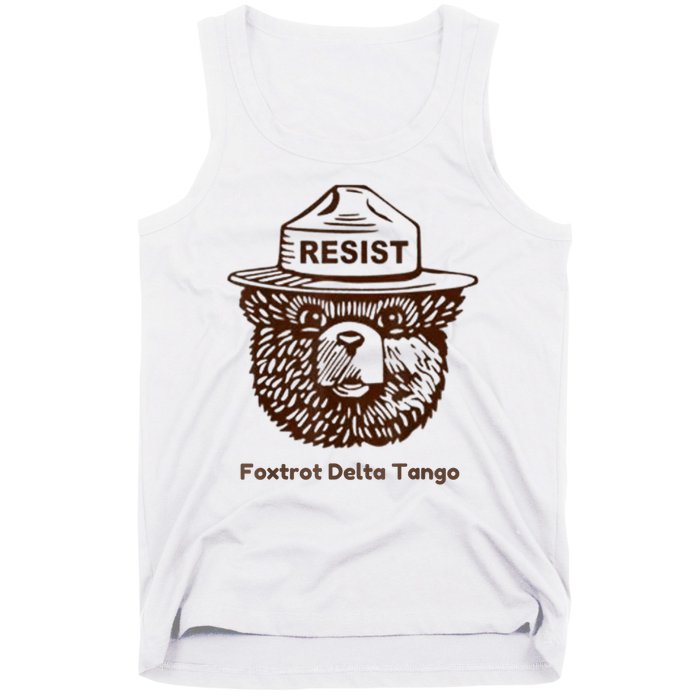 Foxtrots Delta Tangos Funny Foxtrots Delta Tangos Tank Top