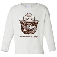 Foxtrots Delta Tangos Funny Foxtrots Delta Tangos Toddler Long Sleeve Shirt