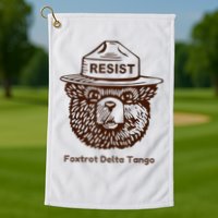 Foxtrots Delta Tangos Funny Foxtrots Delta Tangos Golf Towel