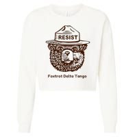 Foxtrots Delta Tangos Funny Foxtrots Delta Tangos Cropped Pullover Crew
