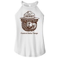 Foxtrots Delta Tangos Funny Foxtrots Delta Tangos Women's Perfect Tri Rocker Tank