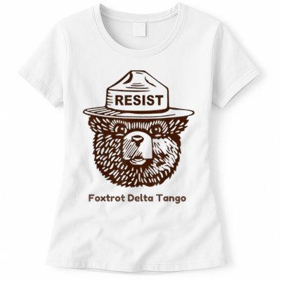 Foxtrots Delta Tangos Funny Foxtrots Delta Tangos Womens T-Shirt