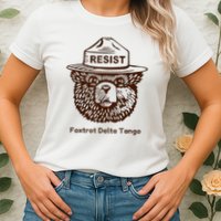 Foxtrots Delta Tangos Funny Foxtrots Delta Tangos Womens T-Shirt