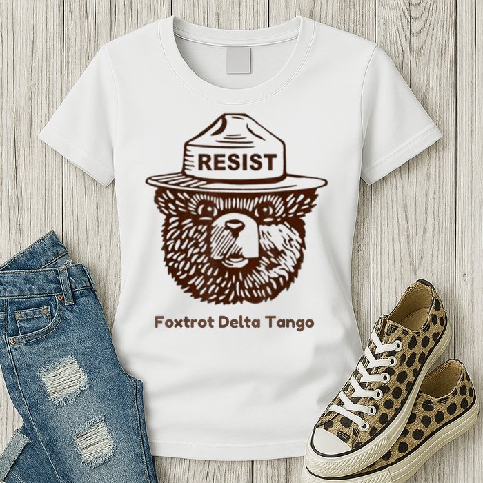 Foxtrots Delta Tangos Funny Foxtrots Delta Tangos Womens T-Shirt
