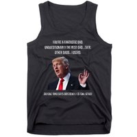 FatherS Day Trump Funny Fantastic Dad Tank Top