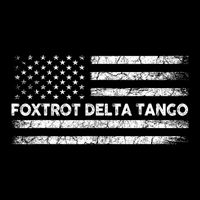 Foxtrots Delta Tangos Funny US Flag Foxtrots Deltas Tangos Mousepad