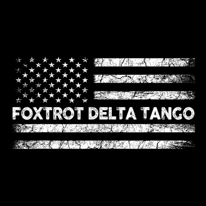 Foxtrots Delta Tangos Funny US Flag Foxtrots Deltas Tangos Mousepad