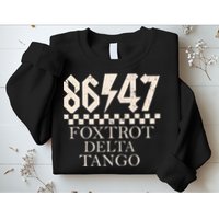 Foxtrots Deltas Tangos Sarcastic Retro 80s Style 8647 Rock Sweatshirt
