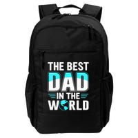 Fathers Day The Best Dad In The World Backpack