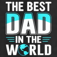 Fathers Day The Best Dad In The World Adult Drive Performance Visor