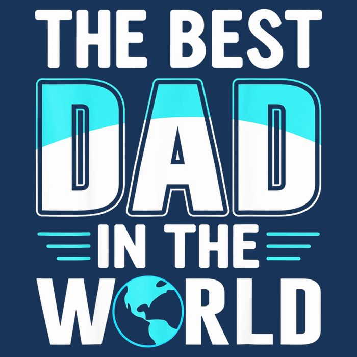 Fathers Day The Best Dad In The World 25L Jumbo Tote