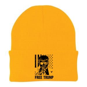 Free Donald Trump Republican Support Knit Cap Winter Beanie