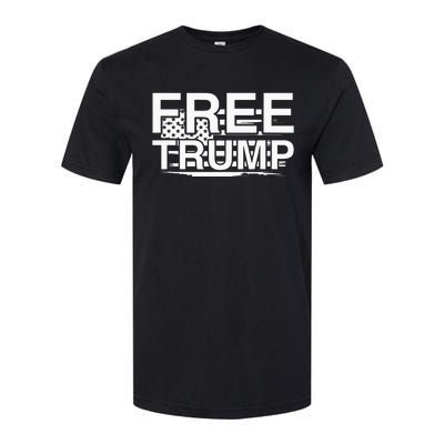 Free Donald Trump Funny Republican Softstyle CVC T-Shirt