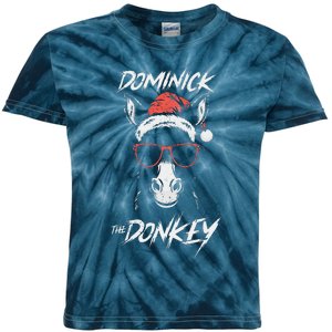 Funny Dominick The Donkey Kids Tie-Dye T-Shirt