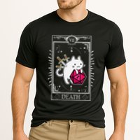 Funny Dungeon Tarot Card Cat Dice D20 Performance Shirt