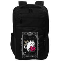 Funny Dungeon Tarot Card Cat Dice D20 Impact Tech Backpack