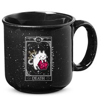 Funny Dungeon Tarot Card Cat Dice D20 15oz Campfire Ceramic Mug