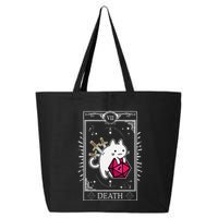 Funny Dungeon Tarot Card Cat Dice D20 25L Jumbo Tote