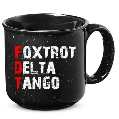 Foxtrot Delta Tango 15oz Campfire Ceramic Mug