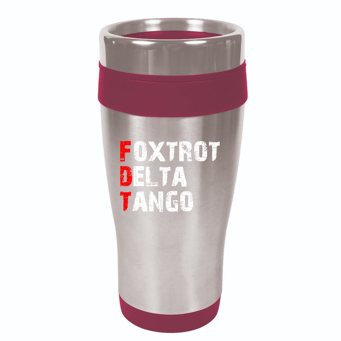 Foxtrot Delta Tango 16oz Travel Tumbler