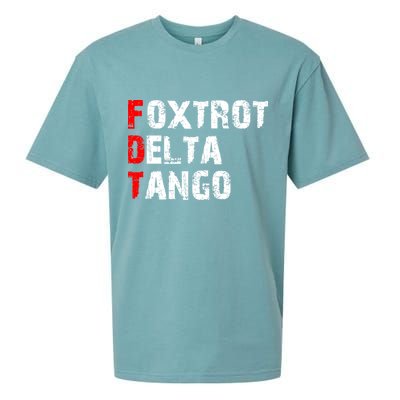 Foxtrot Delta Tango Sueded Cloud Jersey T-Shirt