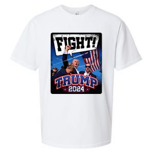 Fight! Donald Trump 2024 Supporters Political Product Sueded Cloud Jersey T-Shirt