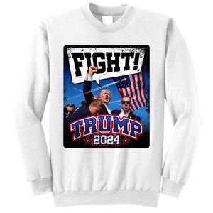 Fight! Donald Trump 2024 Supporters Political Product Sweatshirt