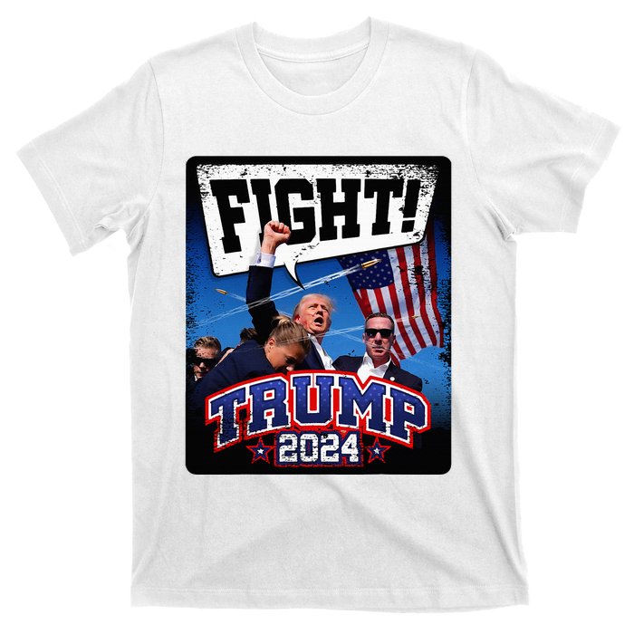 Fight! Donald Trump 2024 Supporters Political Product T-Shirt