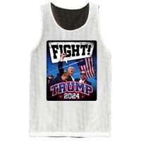 Fight! Donald Trump 2024 Supporters Political Product Mesh Reversible Basketball Jersey Tank