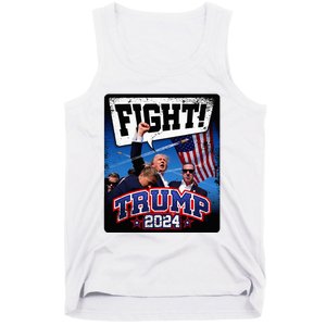 Fight! Donald Trump 2024 Supporters Political Product Tank Top