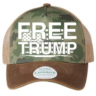 Free Donald Trump Supporters Pro Trump Republican Legacy Tie Dye Trucker Hat