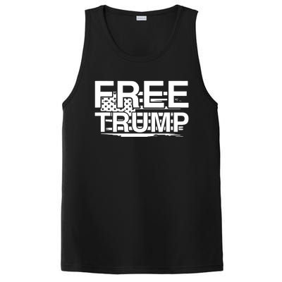 Free Donald Trump Supporters Pro Trump Republican PosiCharge Competitor Tank