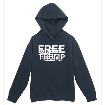 Free Donald Trump Supporters Pro Trump Republican Urban Pullover Hoodie