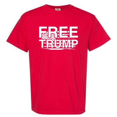 Free Donald Trump Supporters Pro Trump Republican Garment-Dyed Heavyweight T-Shirt