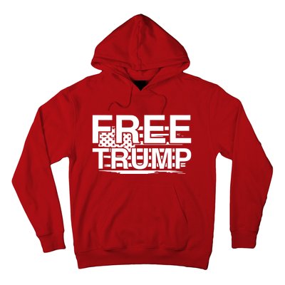 Free Donald Trump Supporters Pro Trump Republican Hoodie