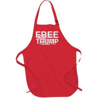 Free Donald Trump Supporters Pro Trump Republican Full-Length Apron With Pockets