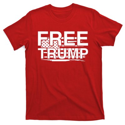 Free Donald Trump Supporters Pro Trump Republican T-Shirt