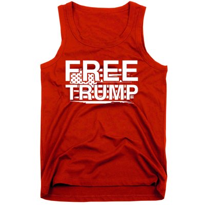 Free Donald Trump Supporters Pro Trump Republican Tank Top