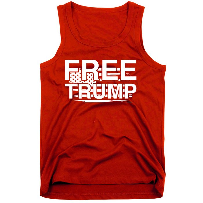 Free Donald Trump Supporters Pro Trump Republican Tank Top